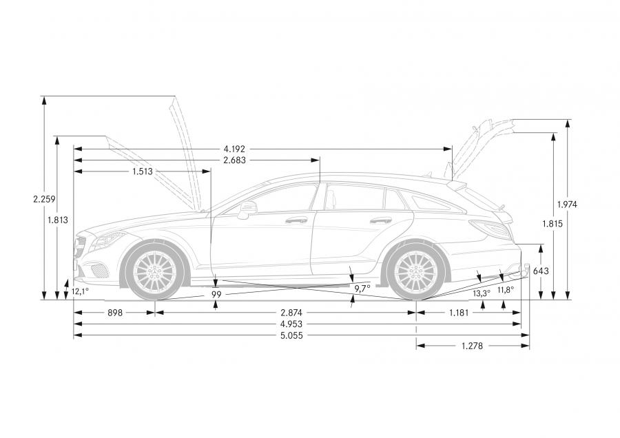  Mercedes-Benz CLS400 BlueTec Shooting Brake 2014 года  (фото 11 из 16)